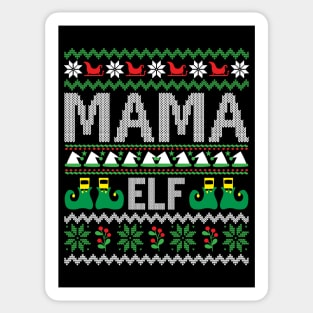 Mama Elf Sticker